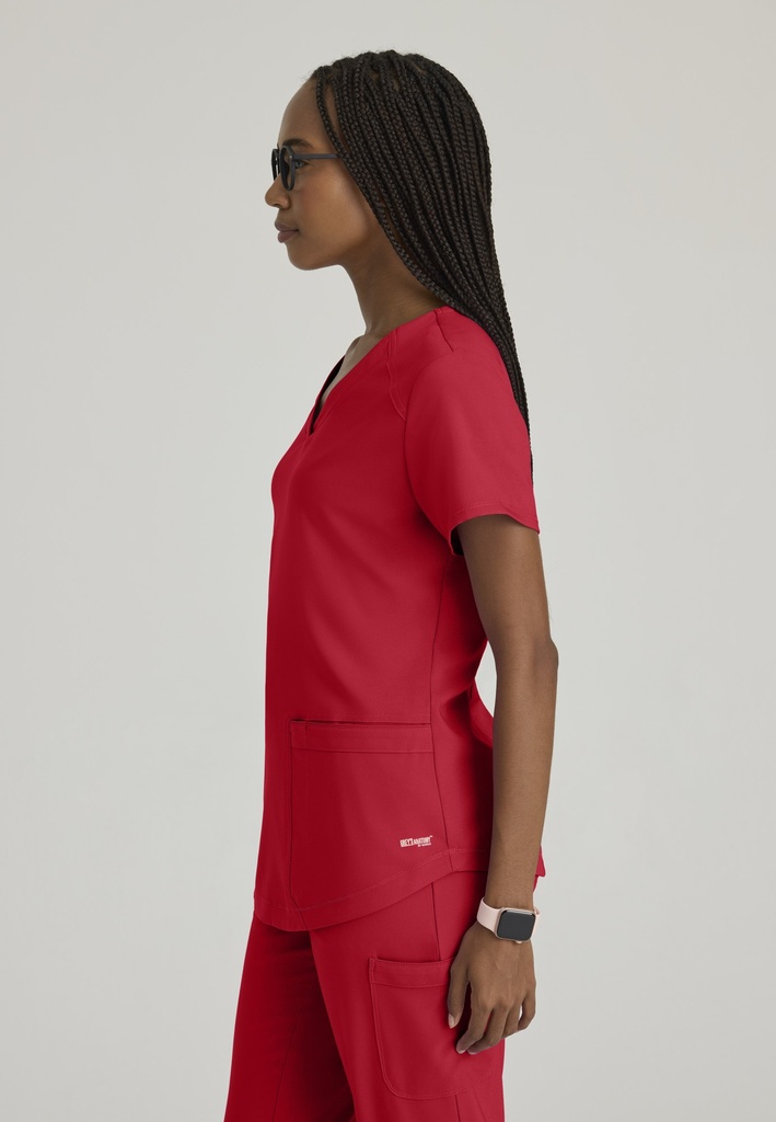 Rhythm Ciclo® Kasack mit 2 Taschen, 1295 True Red / Dunkles Karminrot, XS Rhythm Ciclo® Kasack mit 2 Taschen, 1295 True Red / Dunkles Karminrot, XS