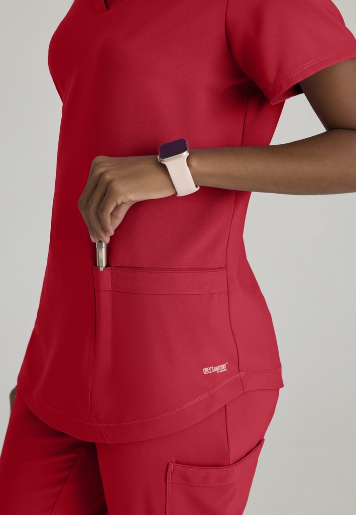 Rhythm Ciclo® Kasack mit 2 Taschen, 1295 True Red / Dunkles Karminrot, 5XL Rhythm Ciclo® Kasack mit 2 Taschen, 1295 True Red / Dunkles Karminrot, 5XL