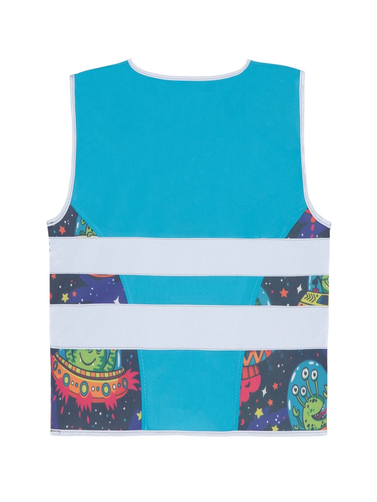 Korntex Kinder Funktionsweste Weltraum, blau, XXS