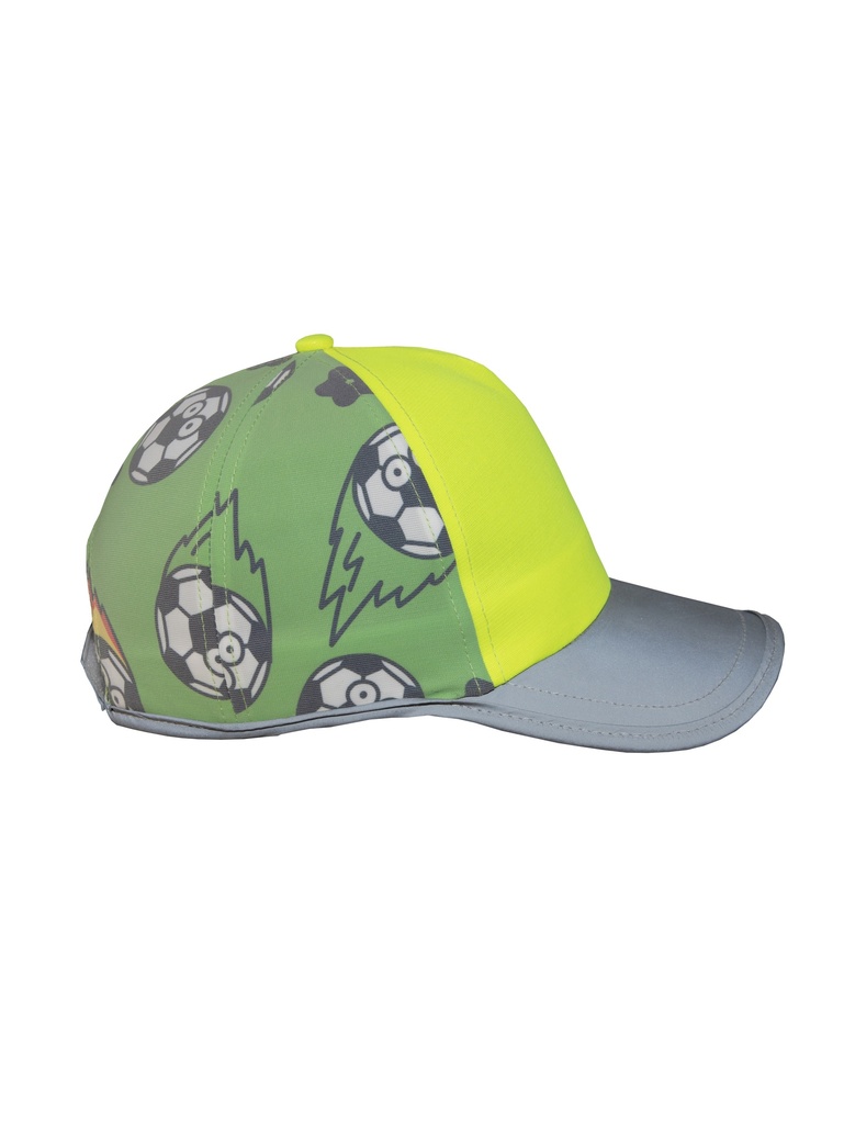 Korntex Cap für Kinder, neongelb
