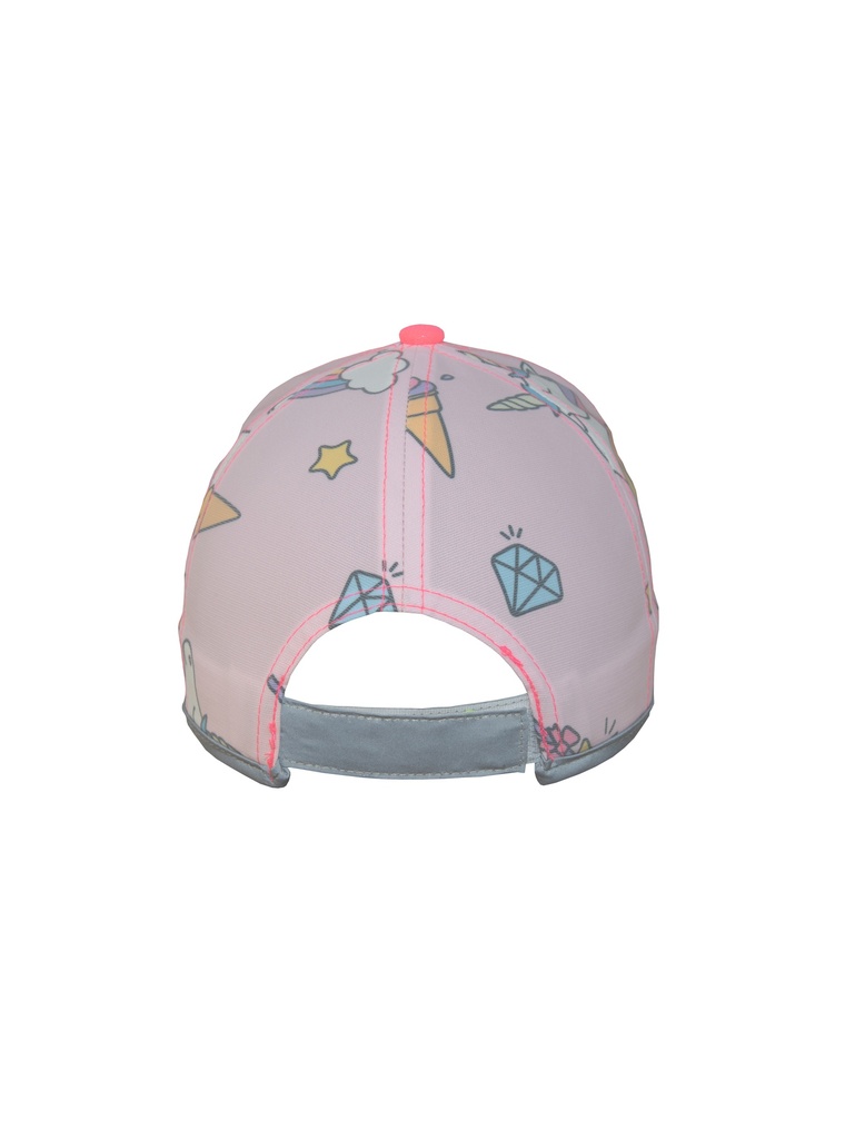 Korntex Cap für Kinder, neonpink