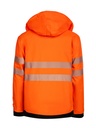 Korntex EOS Hi-Vis Parka EN 20471, schwarz/neonorange, L