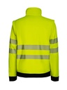 Korntex EOS Hi-Vis Softshell Jacke EN 20471, schwarz/neongelb, M
