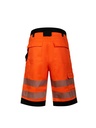 Korntex EOS Hi-Vis Shorts EN 20471, schwarz/neonorange, Gr.46