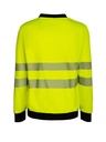 Korntex EOS Hi-Vis Sweatshirt EN 20471, schwarz/neongelb, XXL