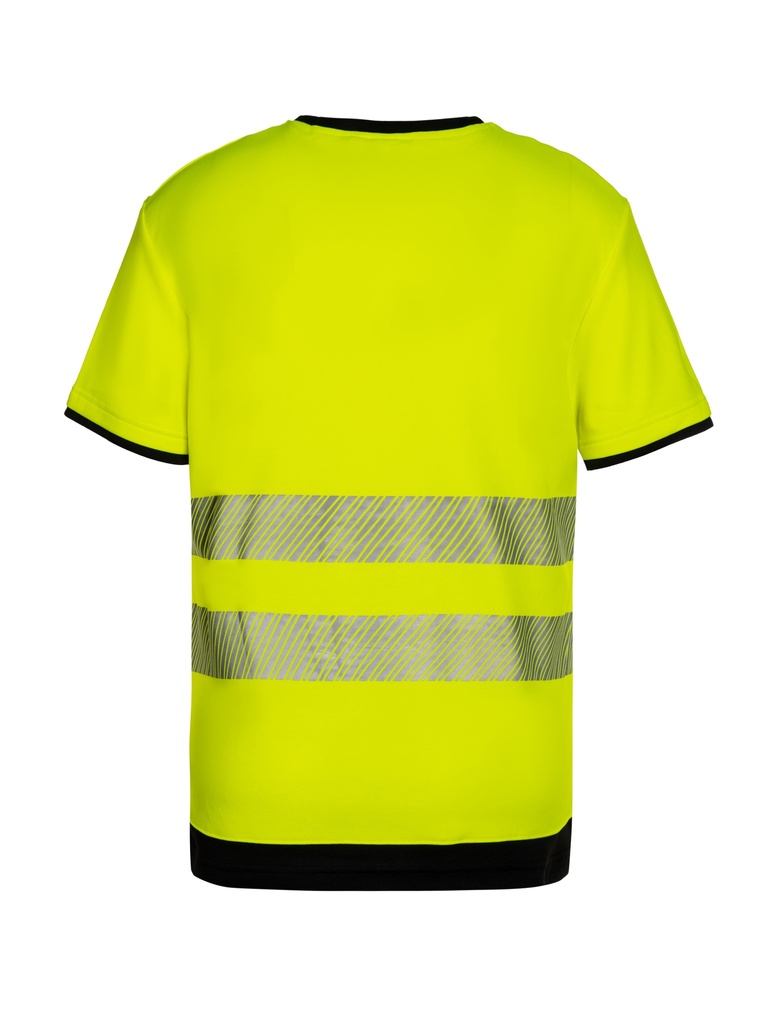 Korntex EOS Hi-Vis T-Shirt EN 20471, schwarz/neongelb, XXL