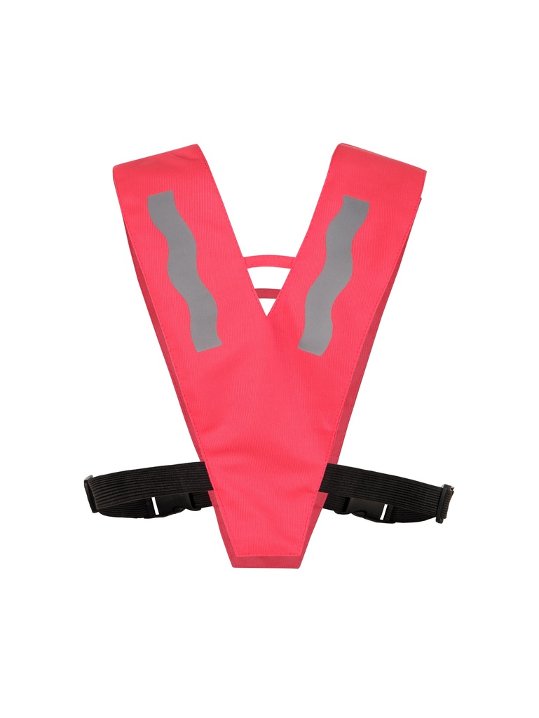 Korntex Multifunktionskragen für Kinder mit Sicherheitsverschluss, neonpink, XS
