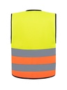 Korntex Kinder Warnweste, neongelb/neonorange, XS