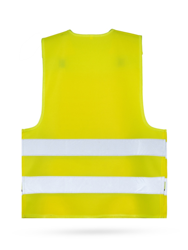 Korntex Kinder Warnponcho Anti-Strangulation, neongelb, XXS