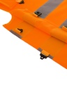 Korntex Kinder Warnponcho Anti-Strangulation, neonorange, XS