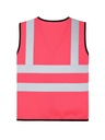 Korntex Kinder Funktionsweste mit vier Reflexstreifen, neonpink, XXS