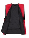 Korntex Arbeitsweste gefüttert, rot, 3XL