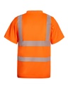 Korntex Hi-Vis T-Shirt Broken Reflex EN 20471, neonorange, 4XL