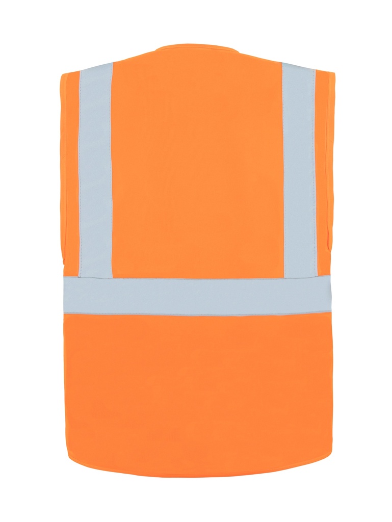 Korntex Multifunktionswarnweste CF EN 20471, neonorange, 5XL