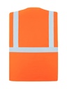 Korntex Multifunktionswarnweste CF gefütterte EN 20471, neonorange, S
