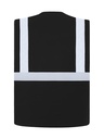 Korntex Multifunktionsweste CF gefütterte EN 17353, schwarz, 3XL