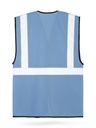 Korntex Mesh Multifunktionsweste, hellblau, 4XL
