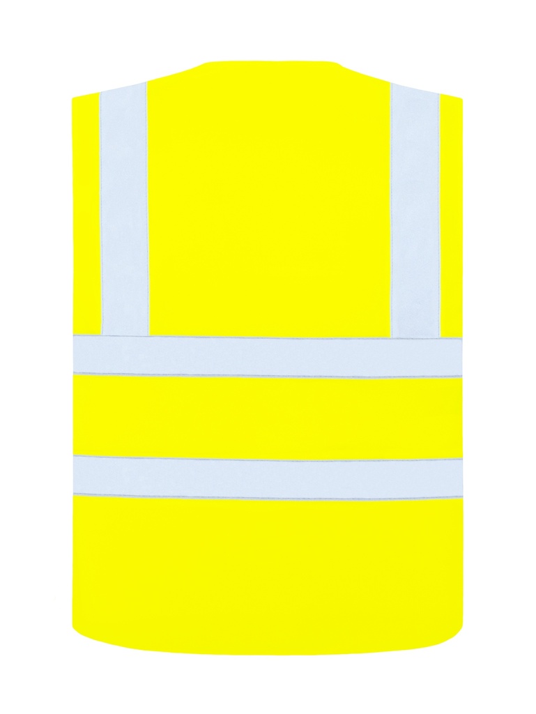 Korntex Warnweste CF mit vier Reflexstreifen EN 20471, neongelb, S