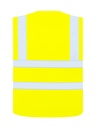 Korntex Warnweste CF mit vier Reflexstreifen EN 20471, neongelb, S