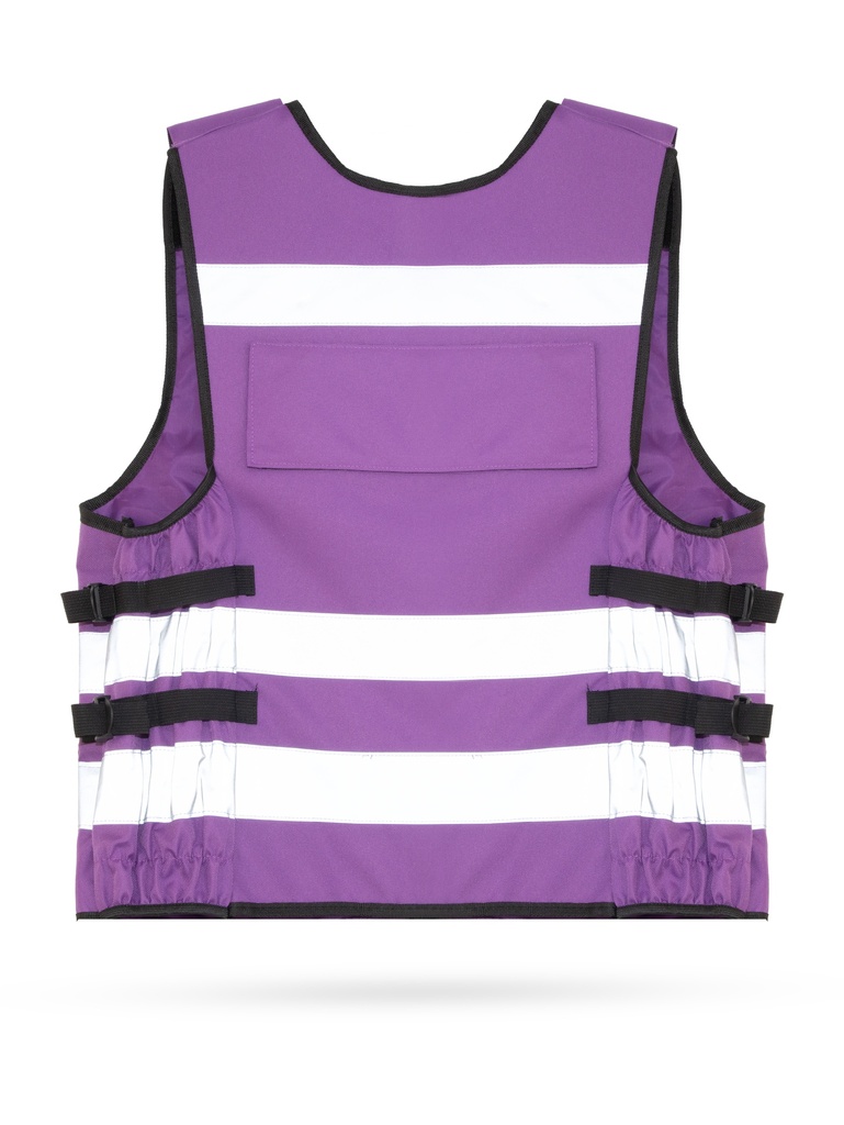 Korntex taktische Einsatzweste Premium EN 17353, violett, XXL/4XL