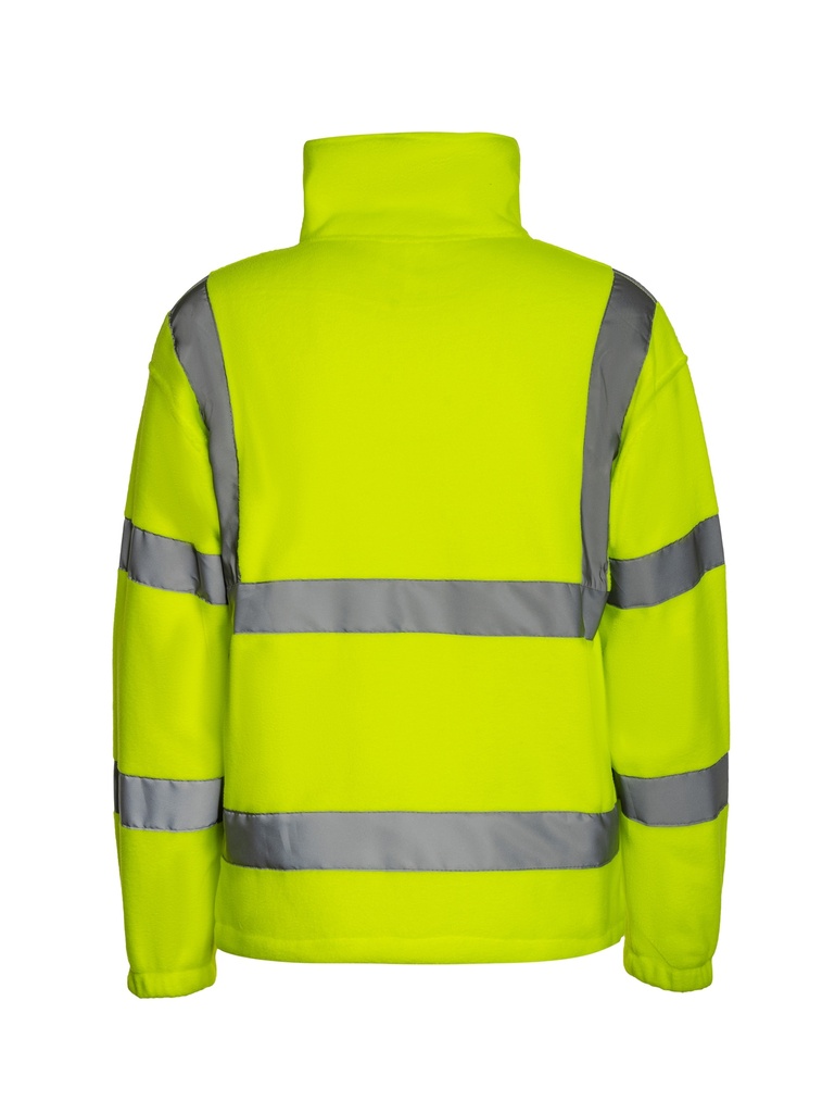 Korntex Hi-Vis Fleecejacke EN 20471, neongelb, 3XL
