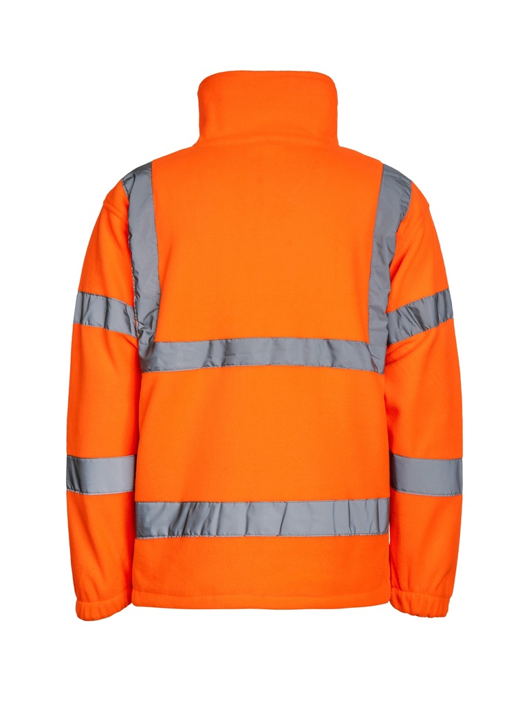 Korntex Hi-Vis Fleecejacke EN 20471, neonorange, M