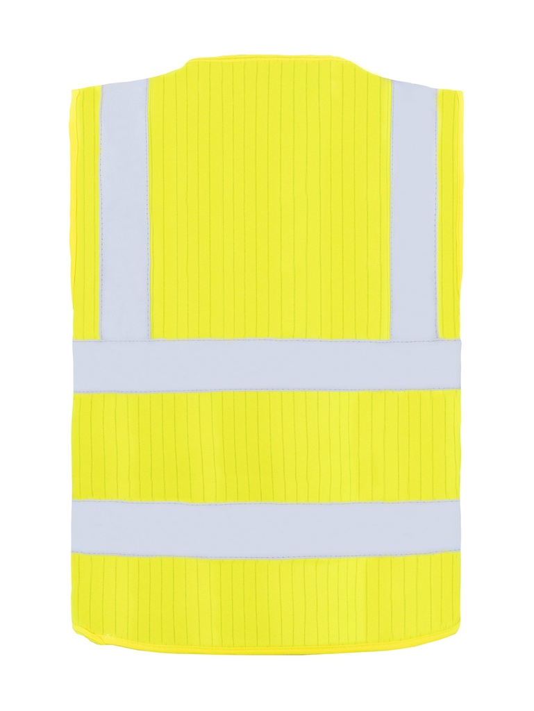 Korntex Warnweste flammenhemmend EN 14116, neongelb, S
