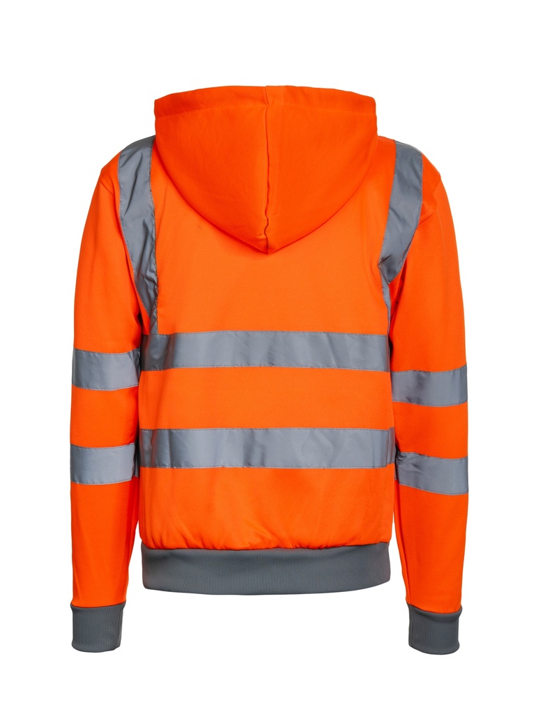 Korntex Hi-Vis Hoodie EN 20471, neonorange, L