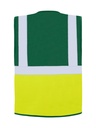Korntex Multifunktionsweste, neongelb/dunkelgrün, 3XL
