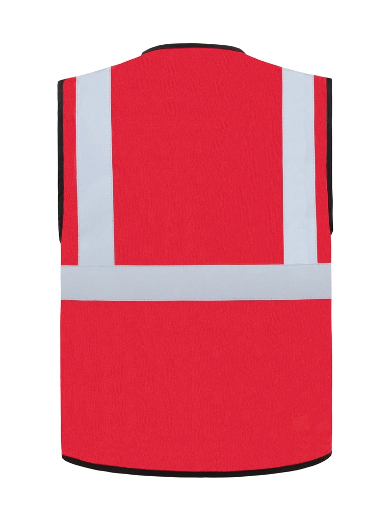 Korntex Multifunktionsweste, rot, 5XL