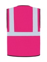 Korntex Multifunktionsweste, magenta, S