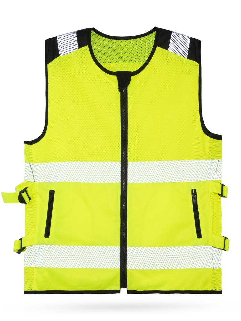 Korntex Hi-Vis Mesh Motorrad Warnweste EN 20471, S