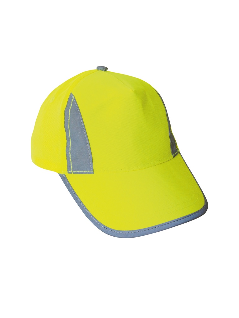 Korntex Hi-Vis Cap Premium, neongelb, Erwachsene