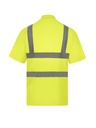 Korntex Hi-Vis Poly-Cotton Poloshirt EN 20471, neongelb, S