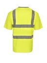 Korntex Hi-Vis Poly-Cotton T-Shirt EN 20471, neongelb, S
