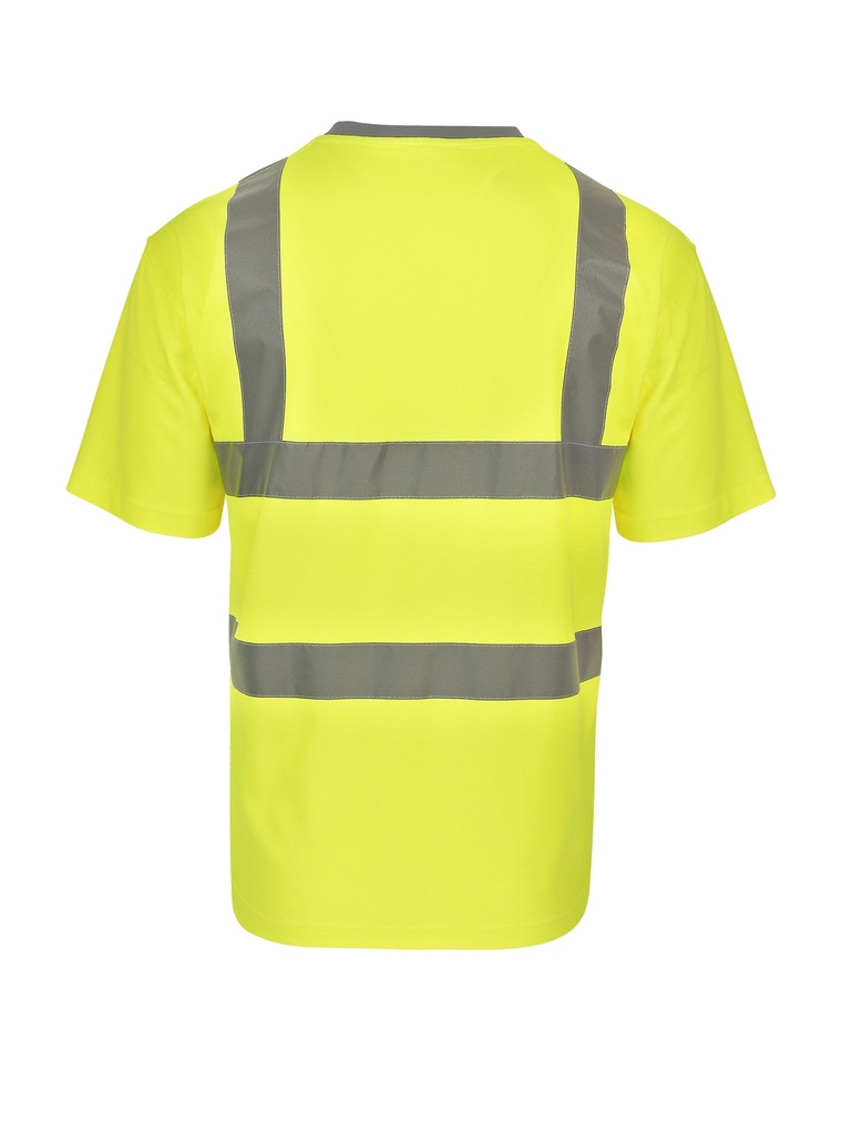 Korntex Hi-Vis Poly-Cotton T-Shirt EN 20471, neongelb, 6XL
