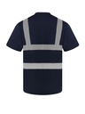 Korntex Poly-Cotton T-Shirt EN 13758, navyblau, 5XL