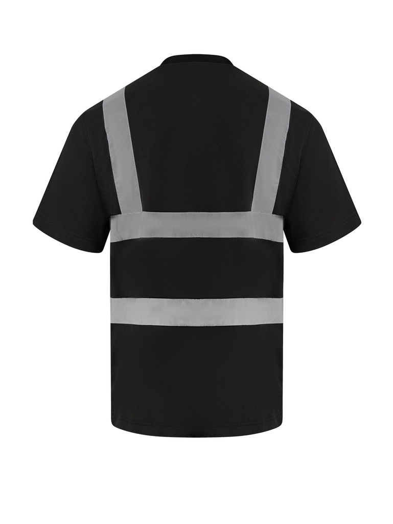 Korntex Poly-Cotton T-Shirt EN 13758, schwarz, S