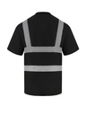 Korntex Poly-Cotton T-Shirt EN 13758, schwarz, L