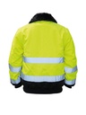 Korntex Hi-Vis Pilotenjacke EN 20471, schwarz/neongelb, XS
