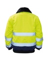 Korntex Hi-Vis Pilotenjacke EN 20471, neongelb/navyblau, XXL