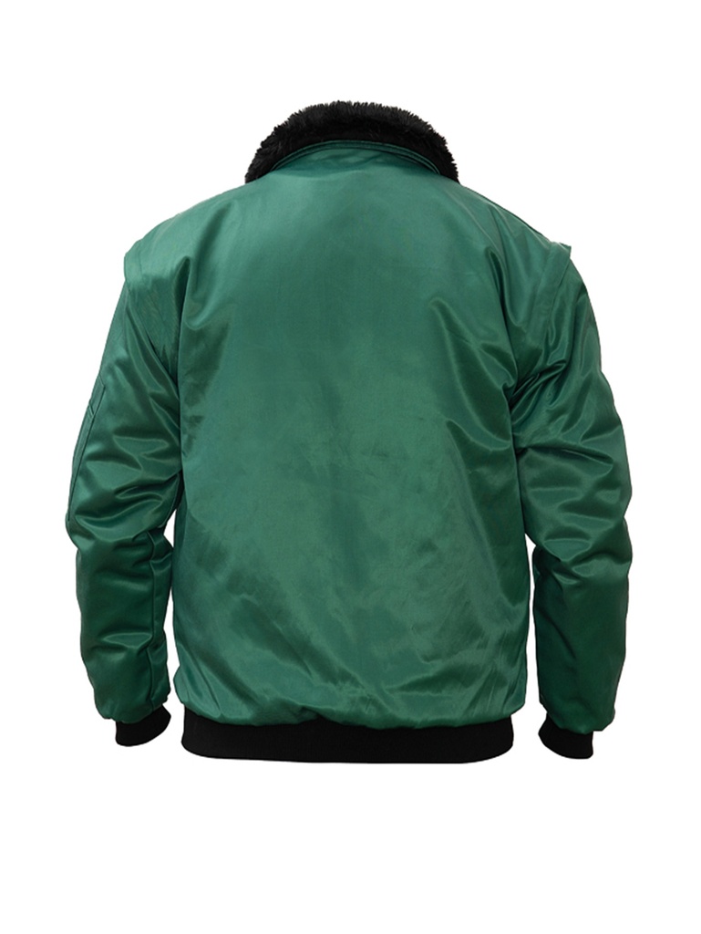 Korntex Pilotenjacke, grün, S