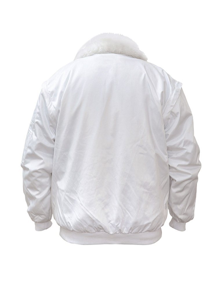 Korntex Pilotenjacke, weiss, L