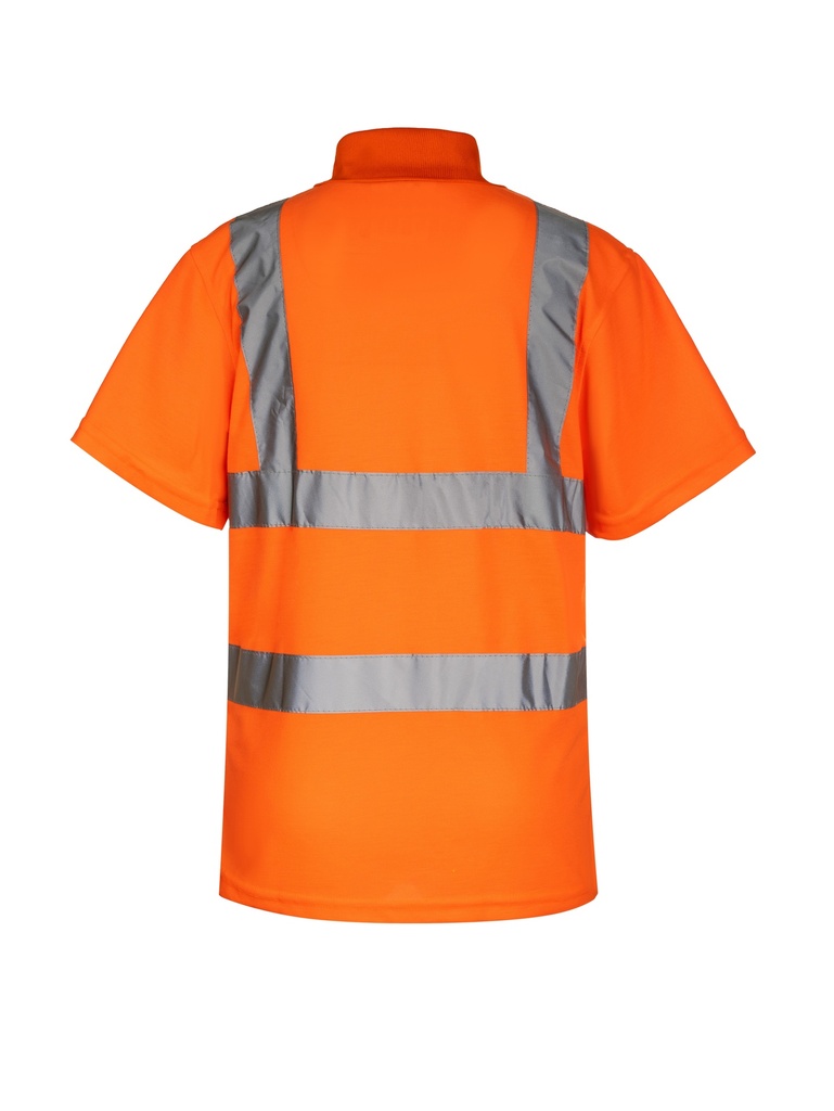 Korntex Hi-Vis Poloshirt EN 20471, neonorange, XL