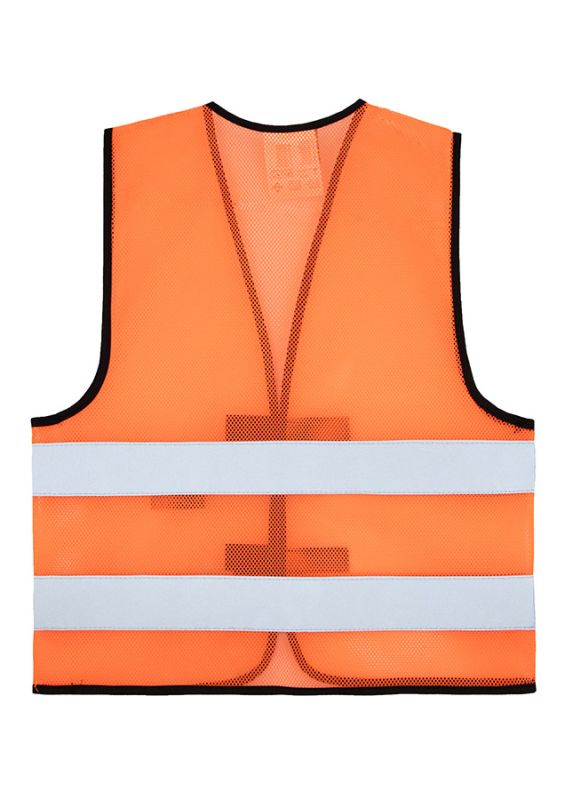 Korntex Mesh Warnweste EN 20471, neonorange, 4XL