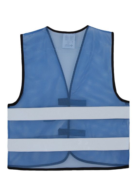 Korntex Mesh Funktionsweste, blau, 5XL
