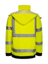 Korntex Hi-Vis Regenjacke EN 20471, neongelb, M
