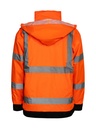 Korntex Hi-Vis Regenjacke EN 20471, neonorange, XL