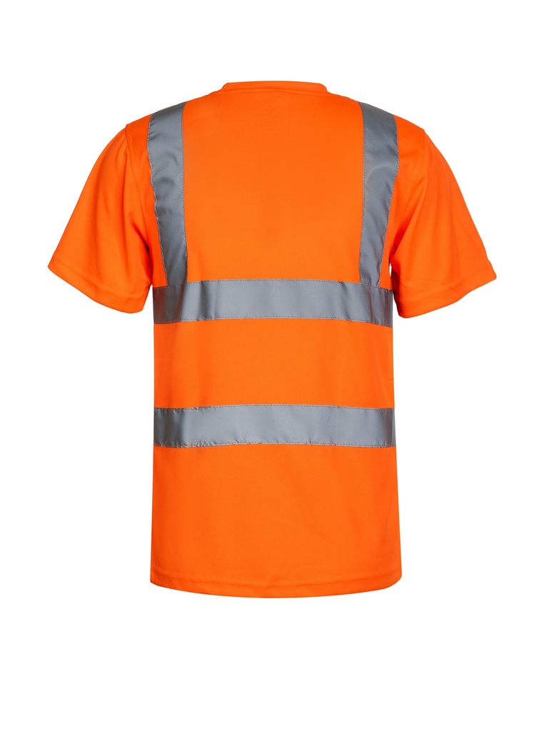 Korntex Hi-Vis T-Shirt EN 20471, neonorange, 4XL