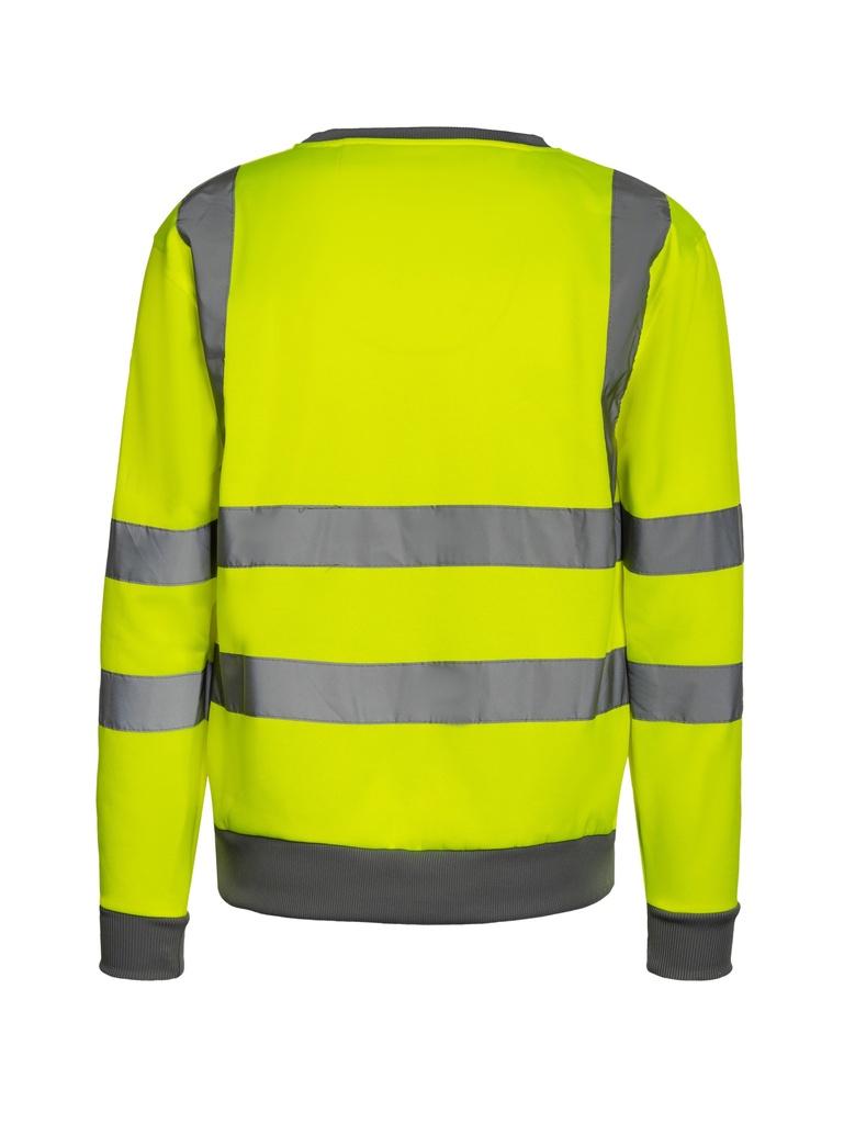 Korntex Hi-Vis Sweatshirt EN 20471, neongelb, S